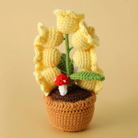 Handmade Crochet Glow Flower