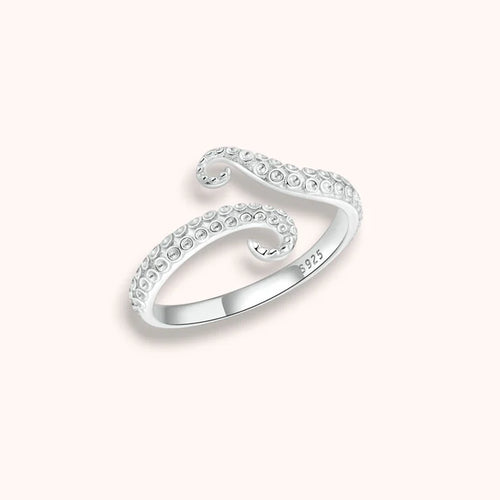 Octopus 925 Sterling Silver Ringoc