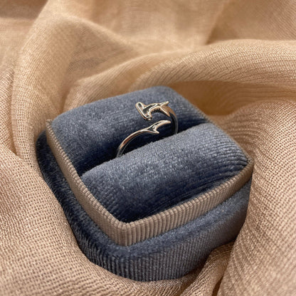 Hammerhead Shark 925 Sterling Silver Ring
